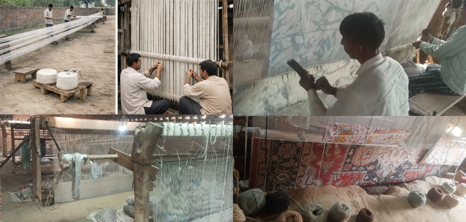 Hand-Knotted Technique