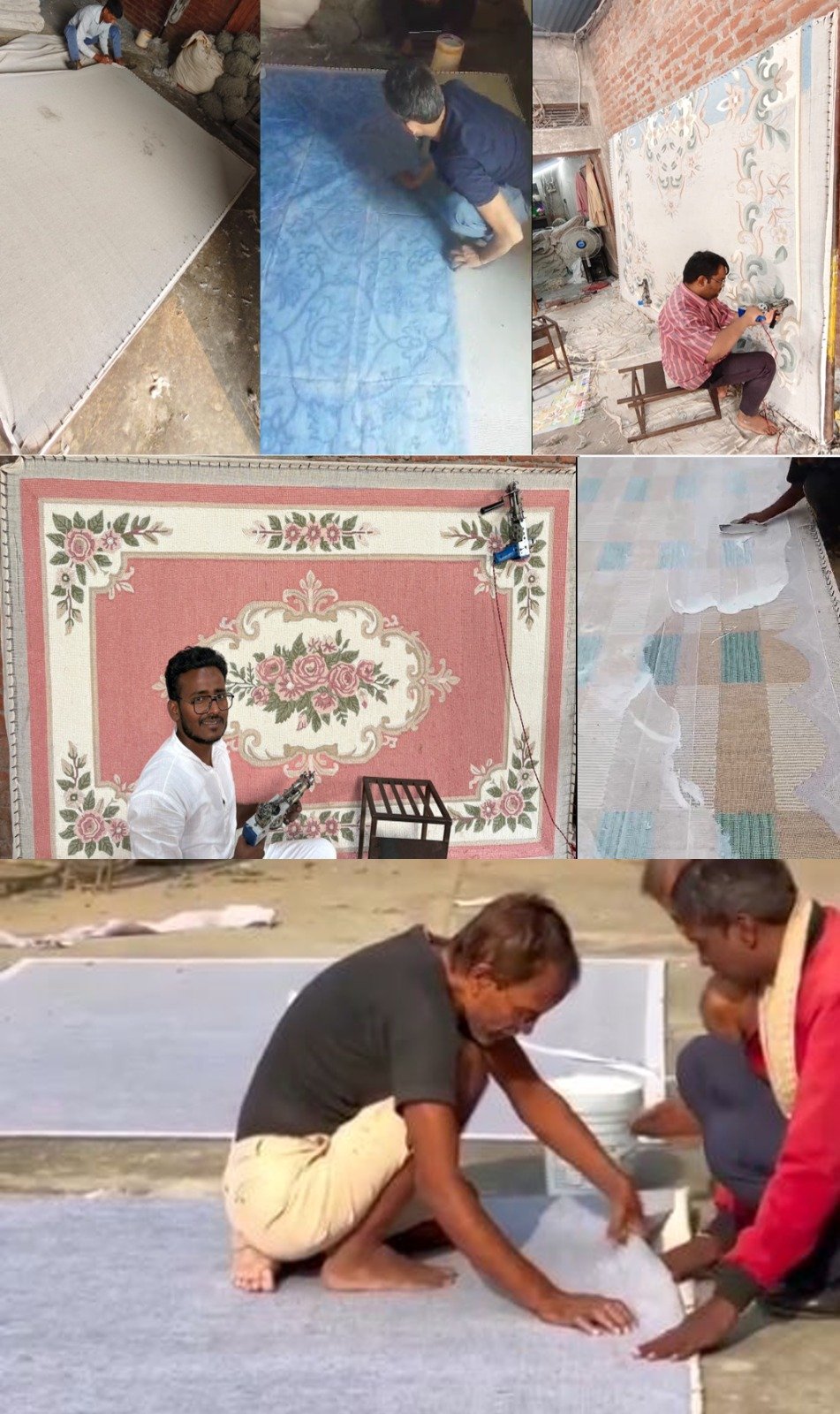 Hand-Tufted Process